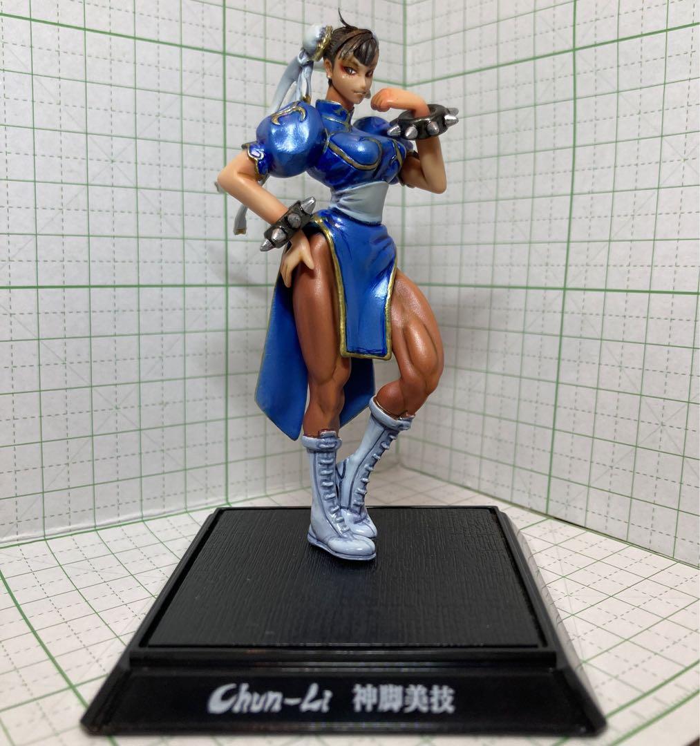 春麗 ストリートファイター リペイント カスタム フィギュア 格ゲー 超造形