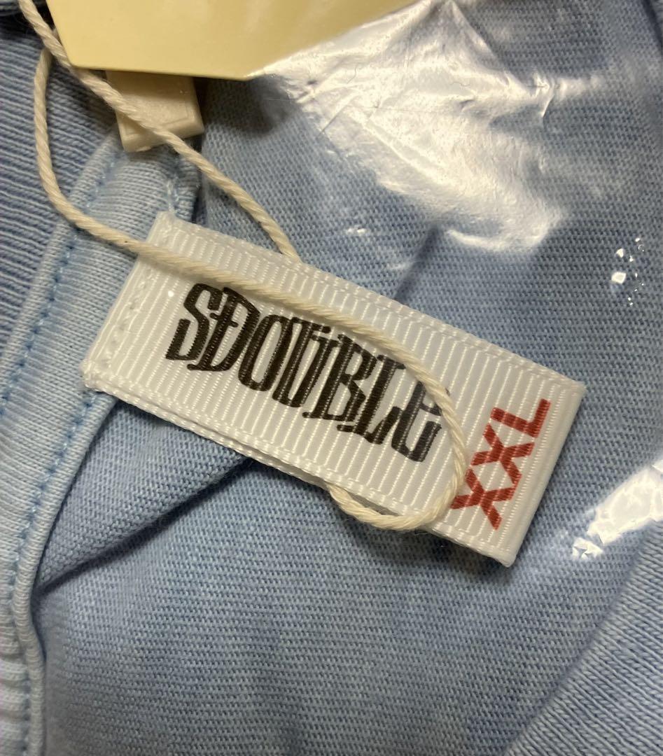 S DOUBLE PINTAILS T-SHIRT WASHED BLUE