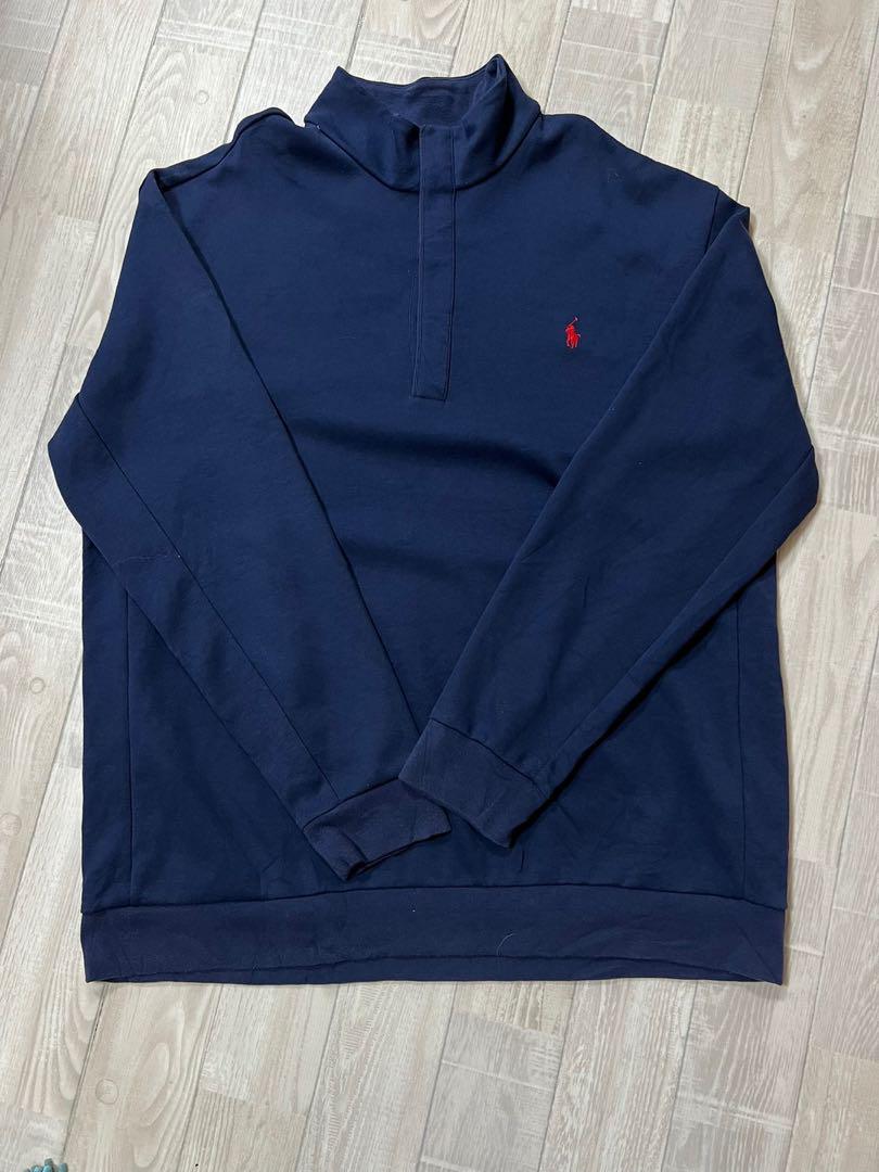 POLO RALPH LAUREN カットソー 薄手スウェット ネイビーXL