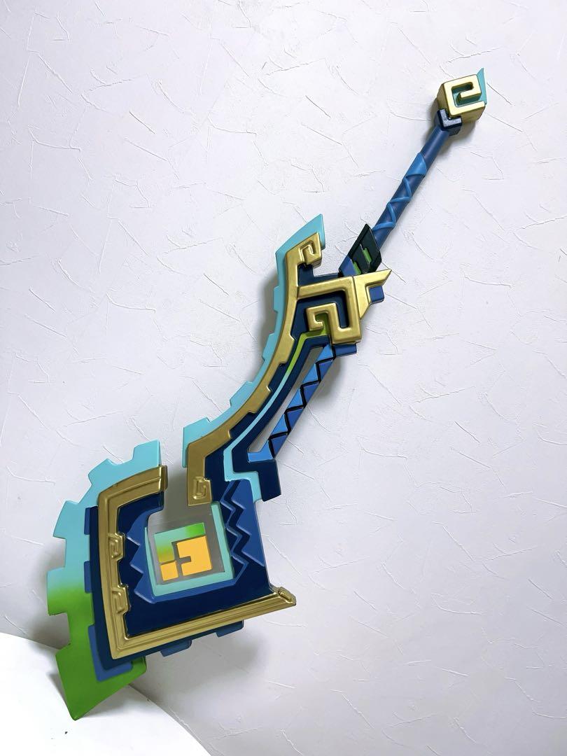 【即日発送可能】 原神 山の王の長牙 キィニチ コスプレ 武器 道具