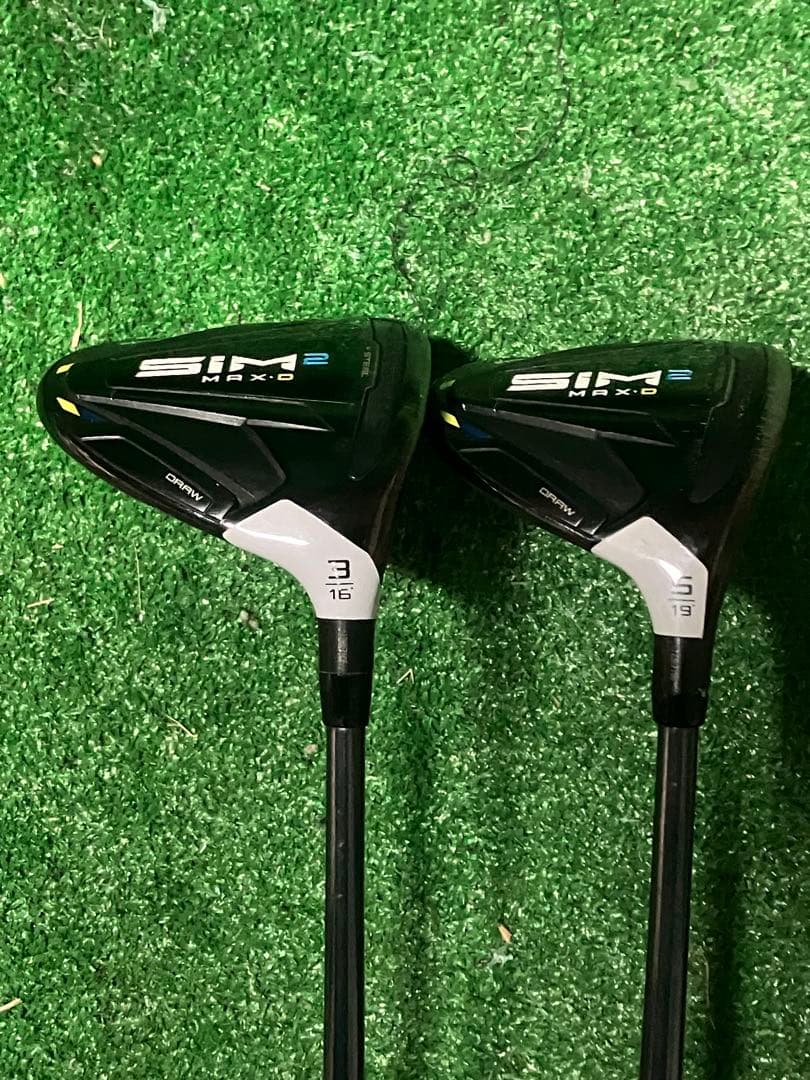 TaylorMade SIM MAX-D 3番ウッド & 5番ウッド TaylorMade SIM MAX-D 3番ウッド & 5番ウッド