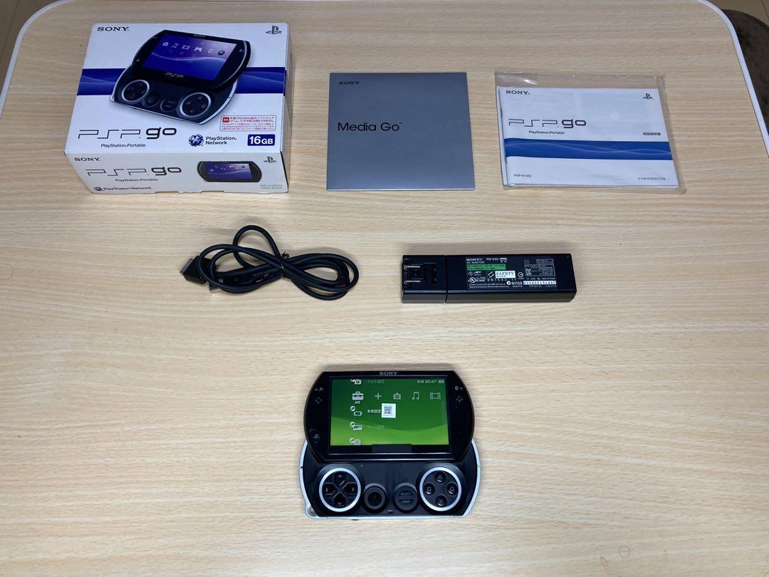 液晶新品 PSPgoブラック ゲームデータあり SONY ソニー