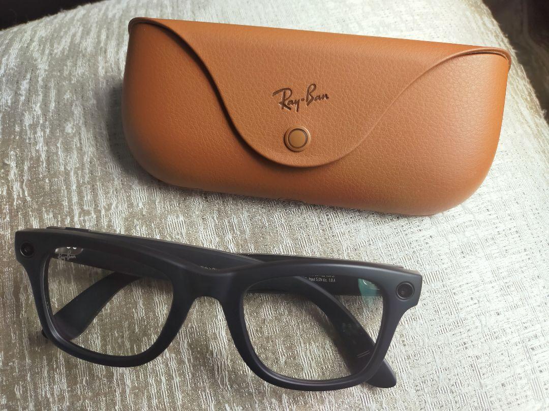 Ray×Ban  WAYFARER ブラック×クリアレンズ