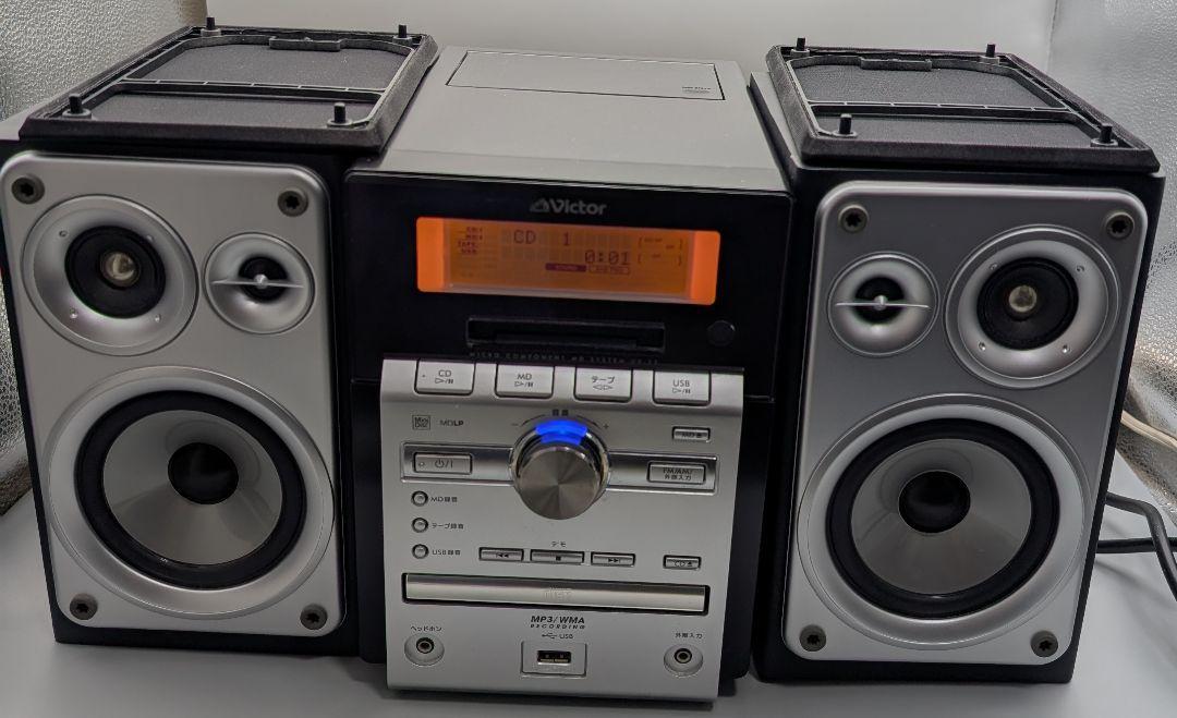 レア美品　ca-uxz2-b CD MD コンポ ビクター VICTOR Yahoo!オークション -「(victor ビクター)ux-z2」の落札相場