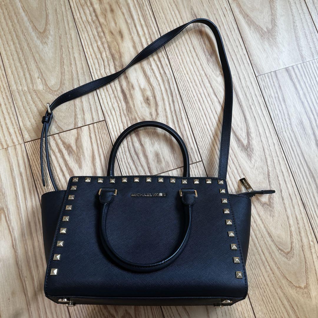 MICHAELKORS　マイケルコース　スタッズ　2WAY　ショルダーバッグ