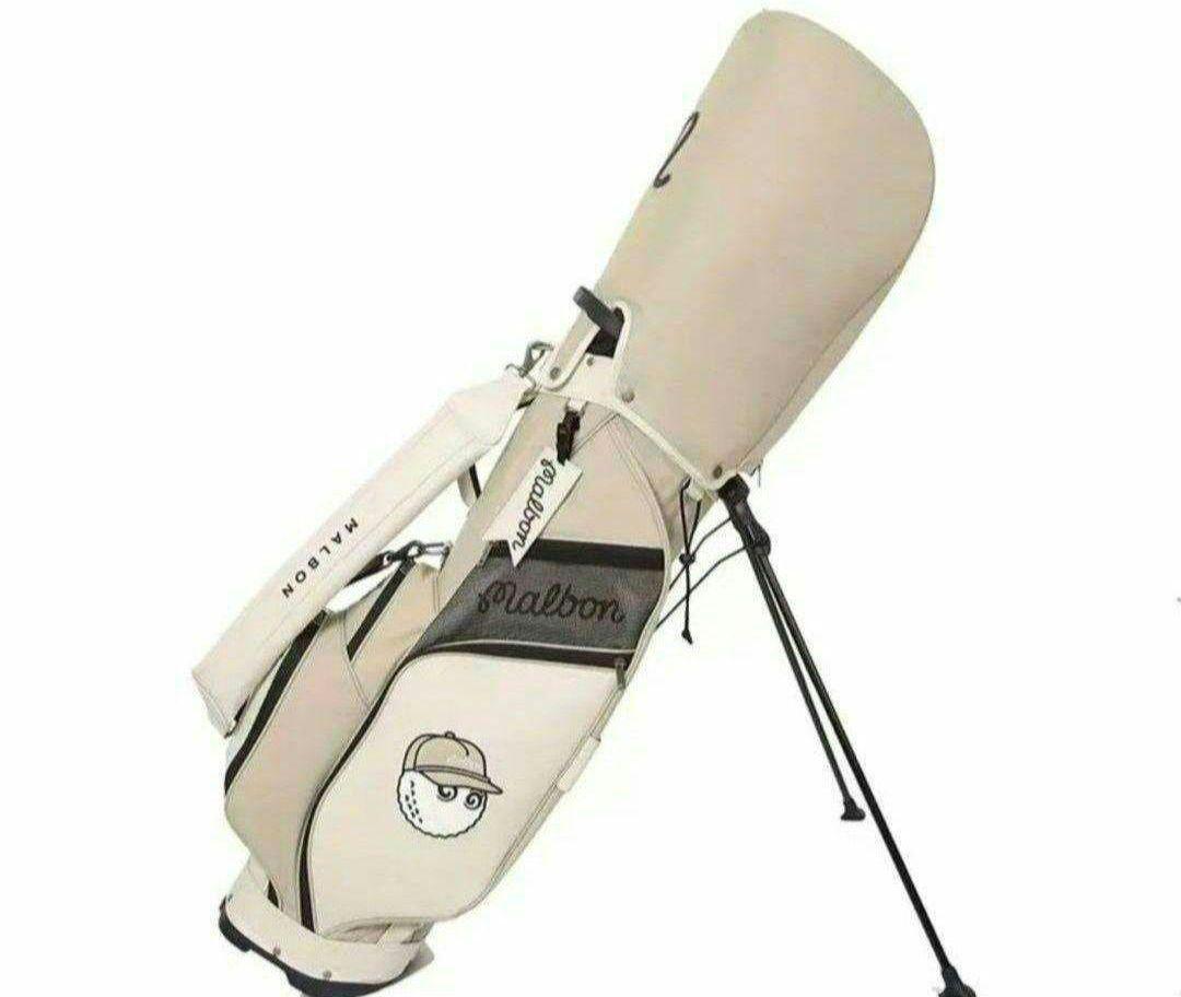 翌日発送 マルボンゴルフ malbon golf キャディバッグ スタンドバッグ