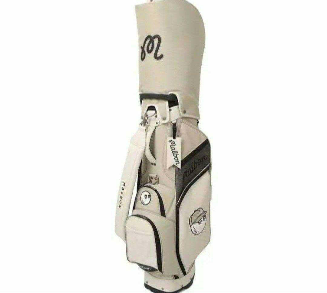 翌日発送 マルボンゴルフ malbon golf キャディバッグ スタンドバッグ