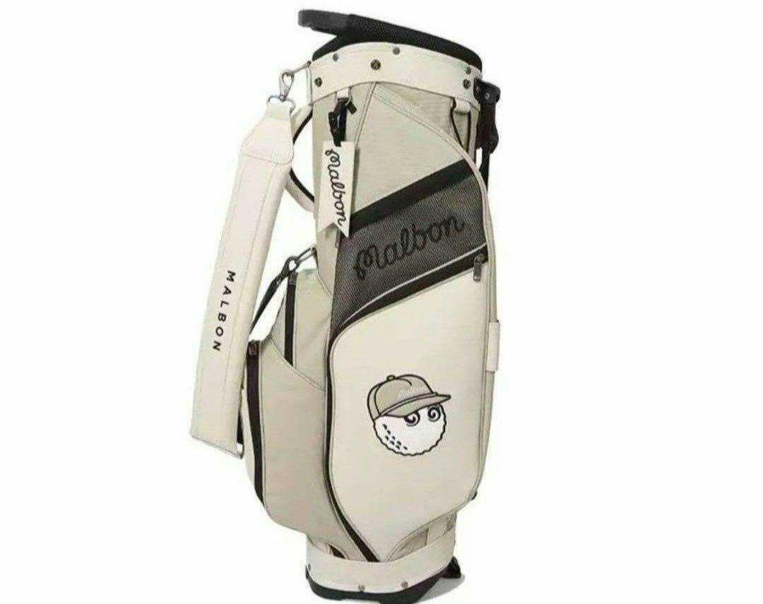 翌日発送 マルボンゴルフ malbon golf キャディバッグ スタンドバッグ