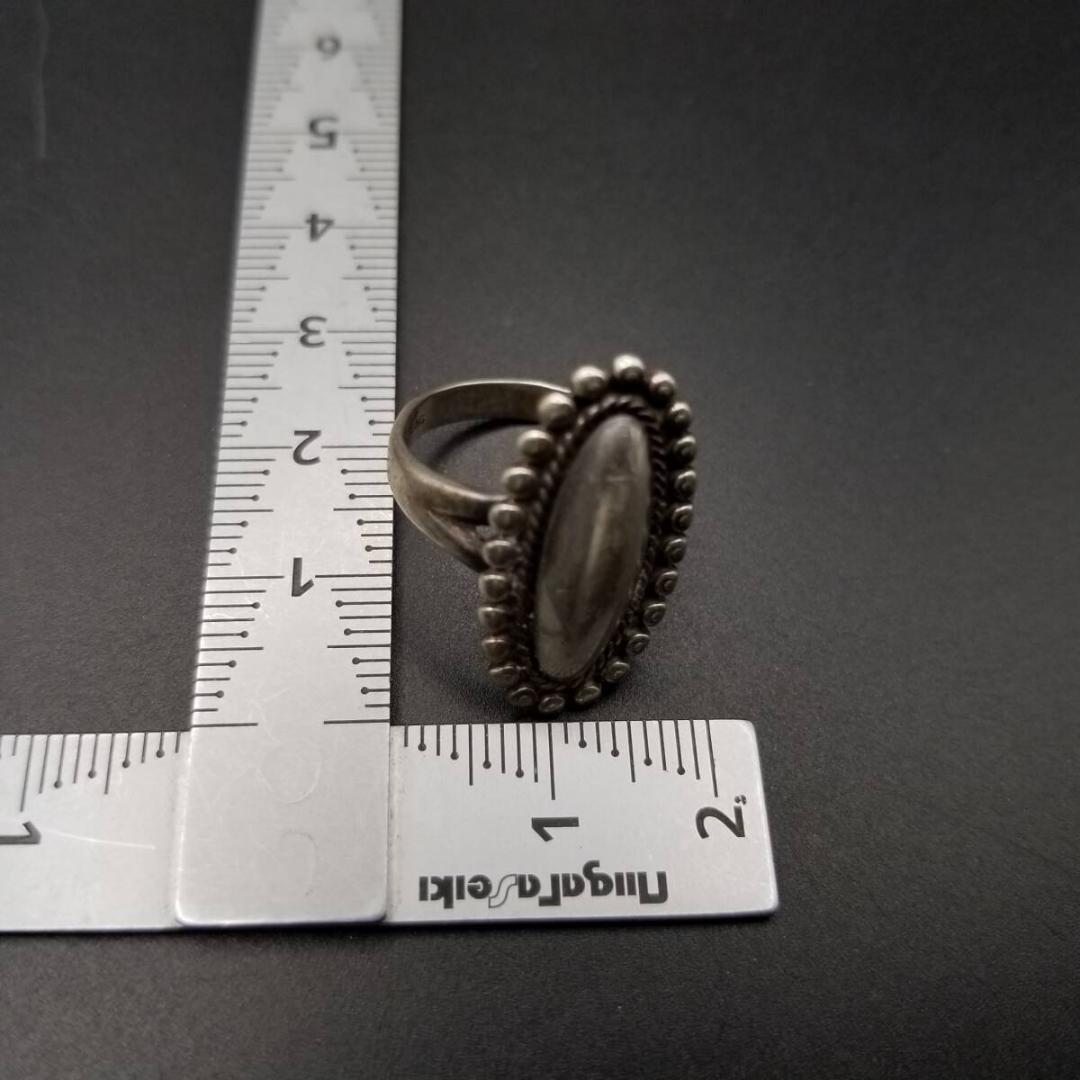 Bell Trading Post ロングオーバル ドットリム 925 シルバー