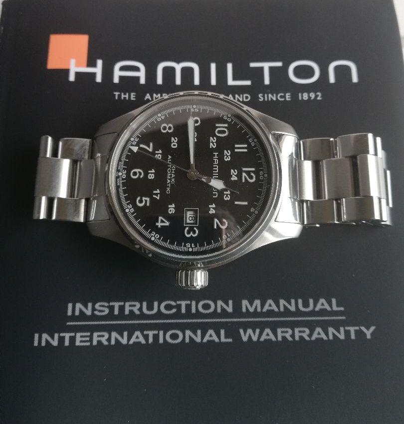 レア ハミルトン Hamilton カーキオートマチック H70625133