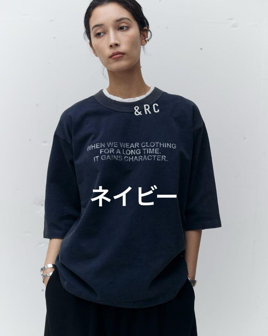 UNIVERSALOVERALL × &RC 別注ショートスリーブTシャツ
