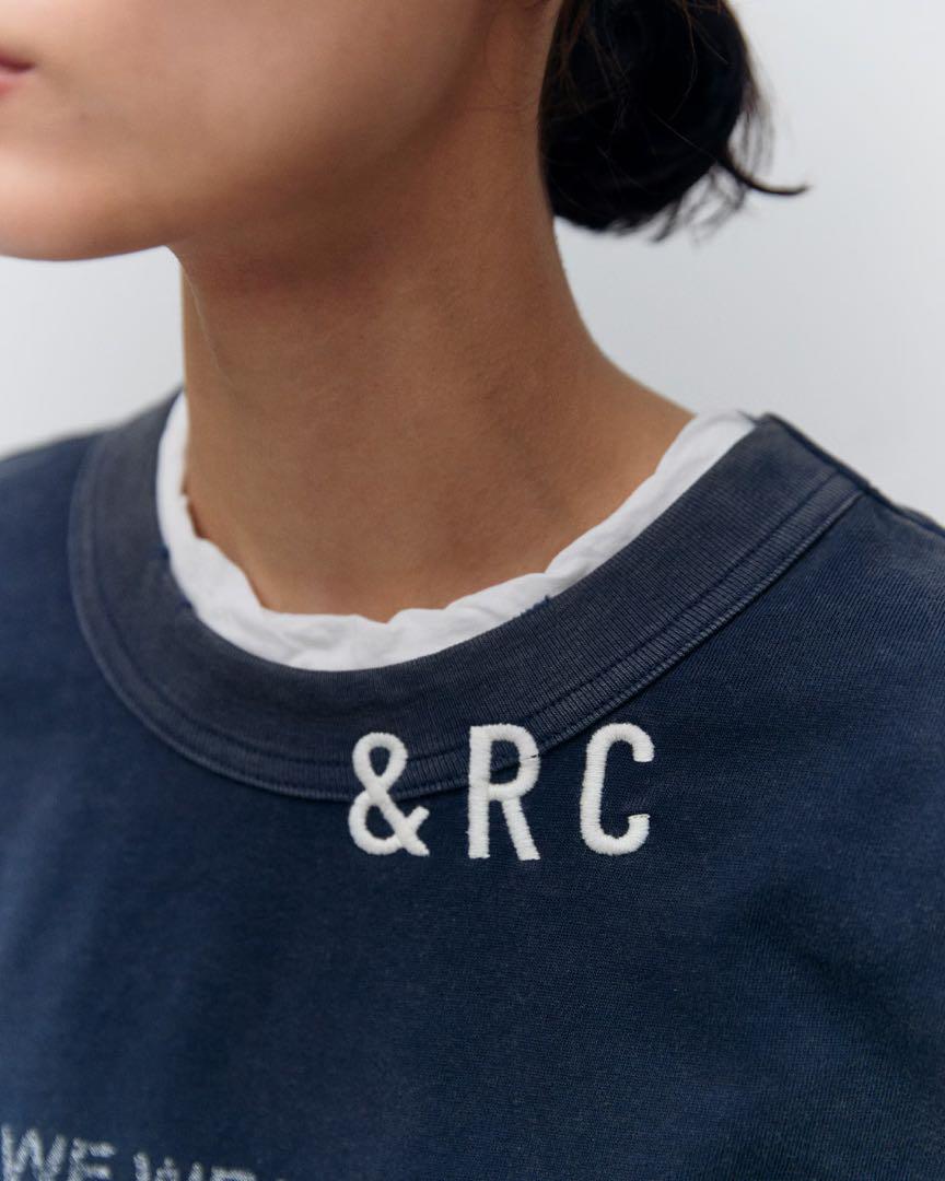 UNIVERSALOVERALL × &RC 別注ショートスリーブTシャツ