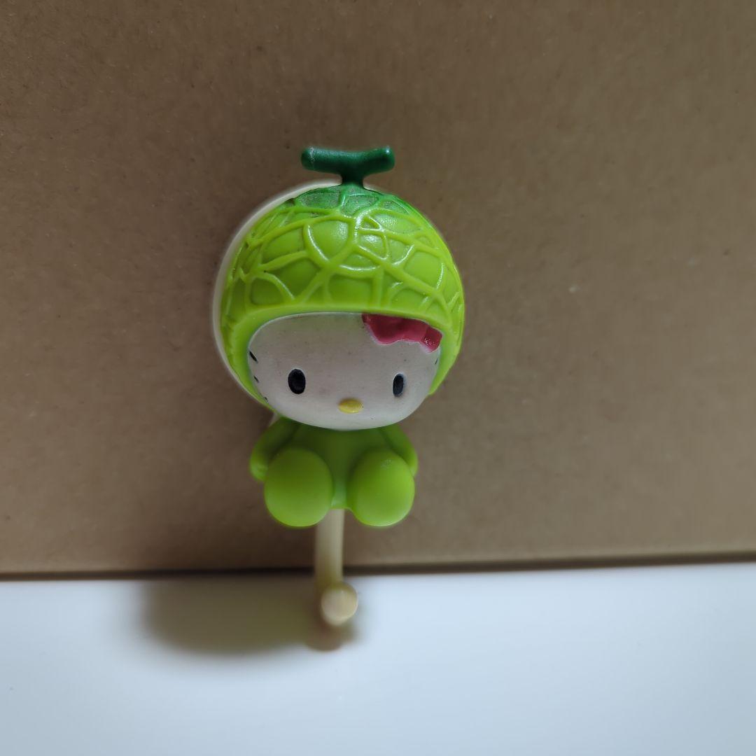 ハローキティ　フルーツ　マグネット　フック　なっちゃん　2006年 レトロ　5個