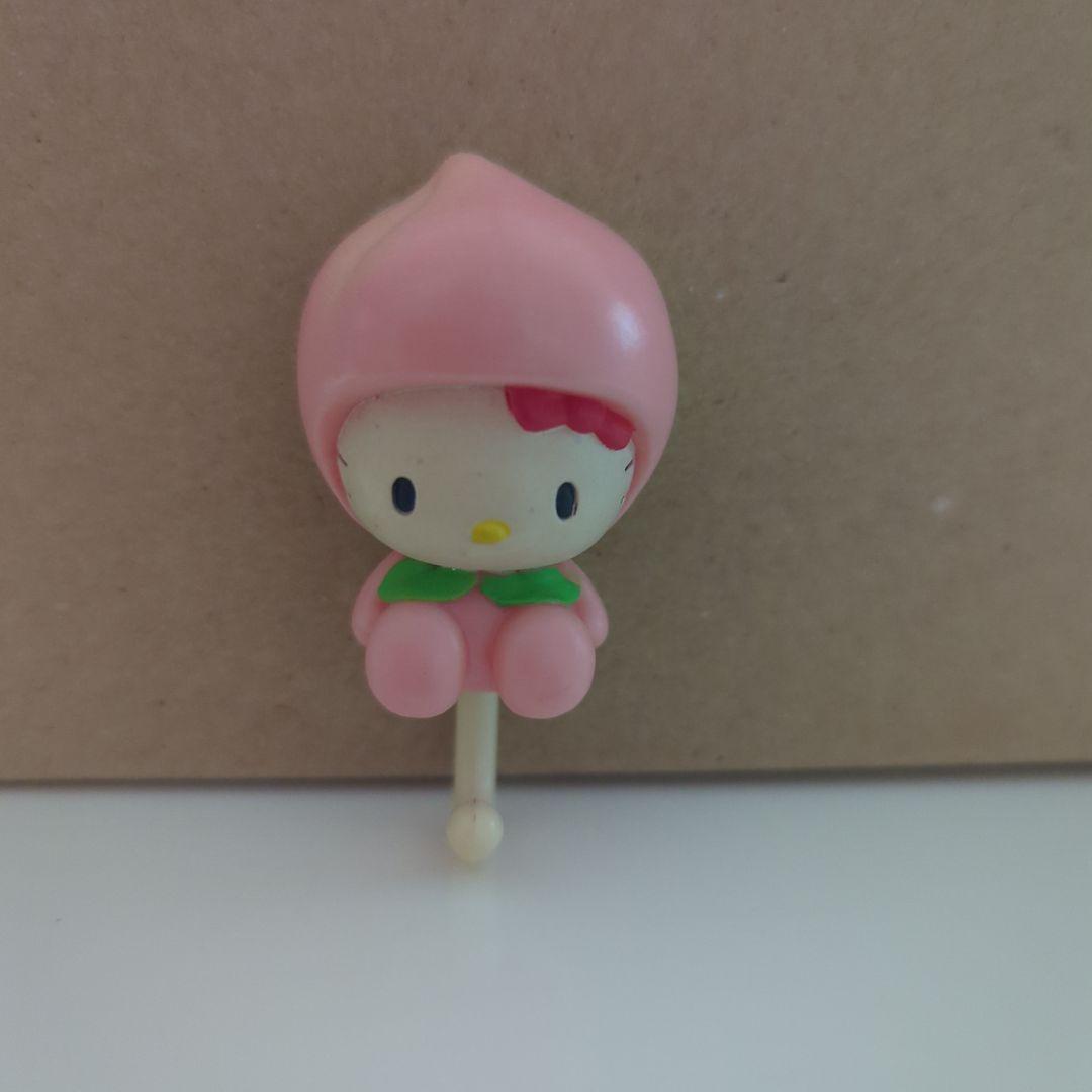 ハローキティ　フルーツ　マグネット　フック　なっちゃん　2006年 レトロ　5個