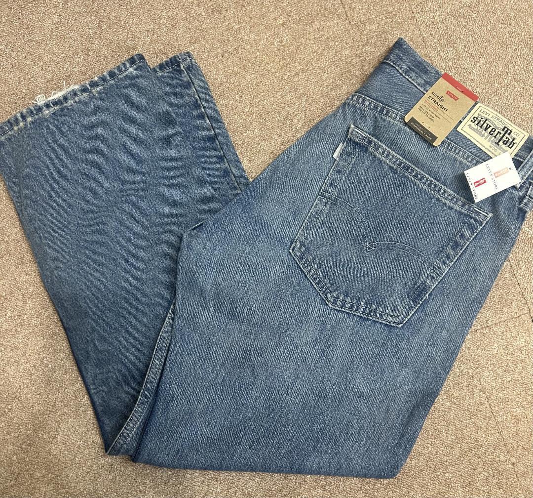 〈新品未使用〉Levi's silverTab ストレートデニム W36 L30