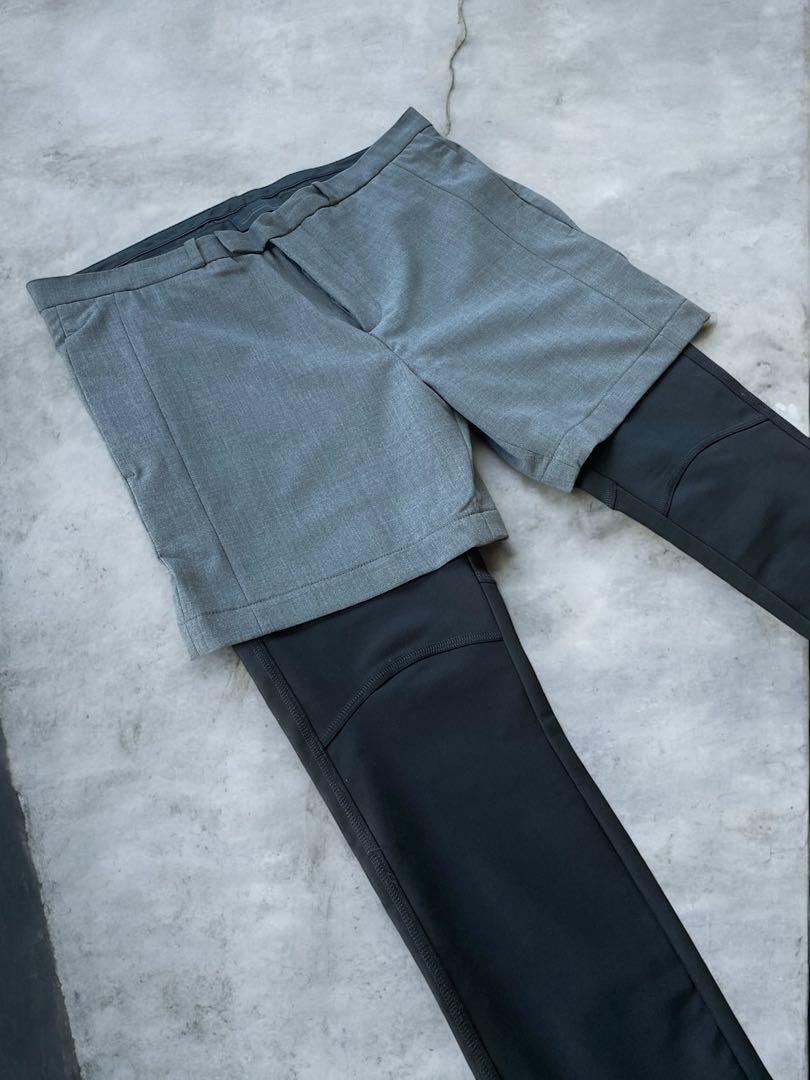 DIESEL Layered Suit Shorts with Leggings