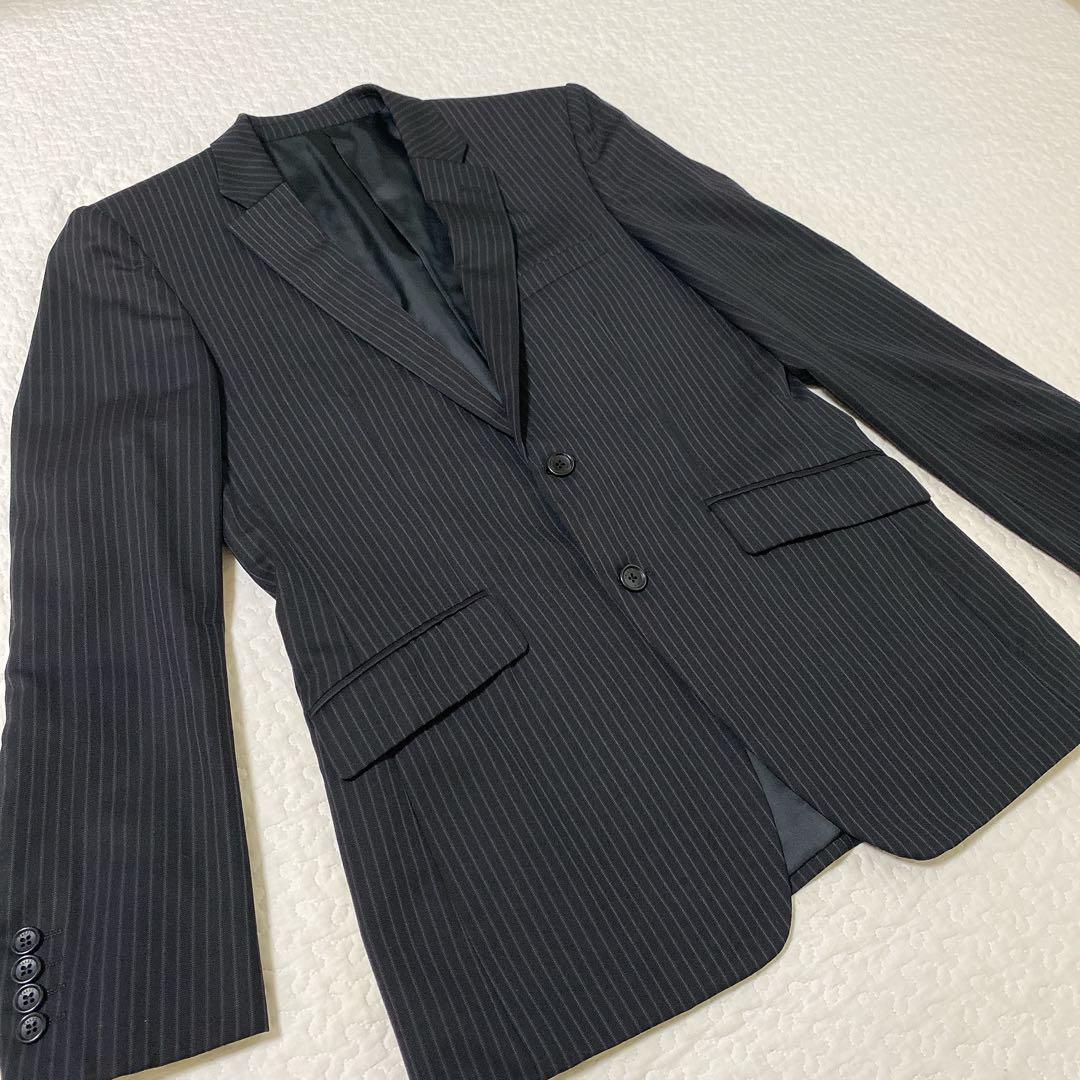 TAKEO KIKUCHI ストライプ ビジネススーツ 4(XL)　セットアップ