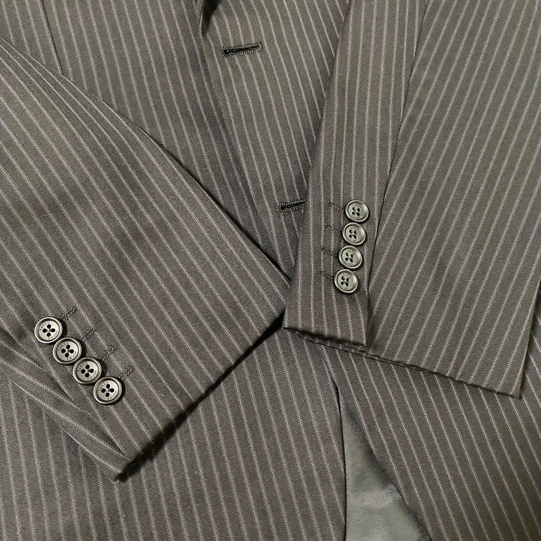 TAKEO KIKUCHI ストライプ ビジネススーツ 4(XL)　セットアップ