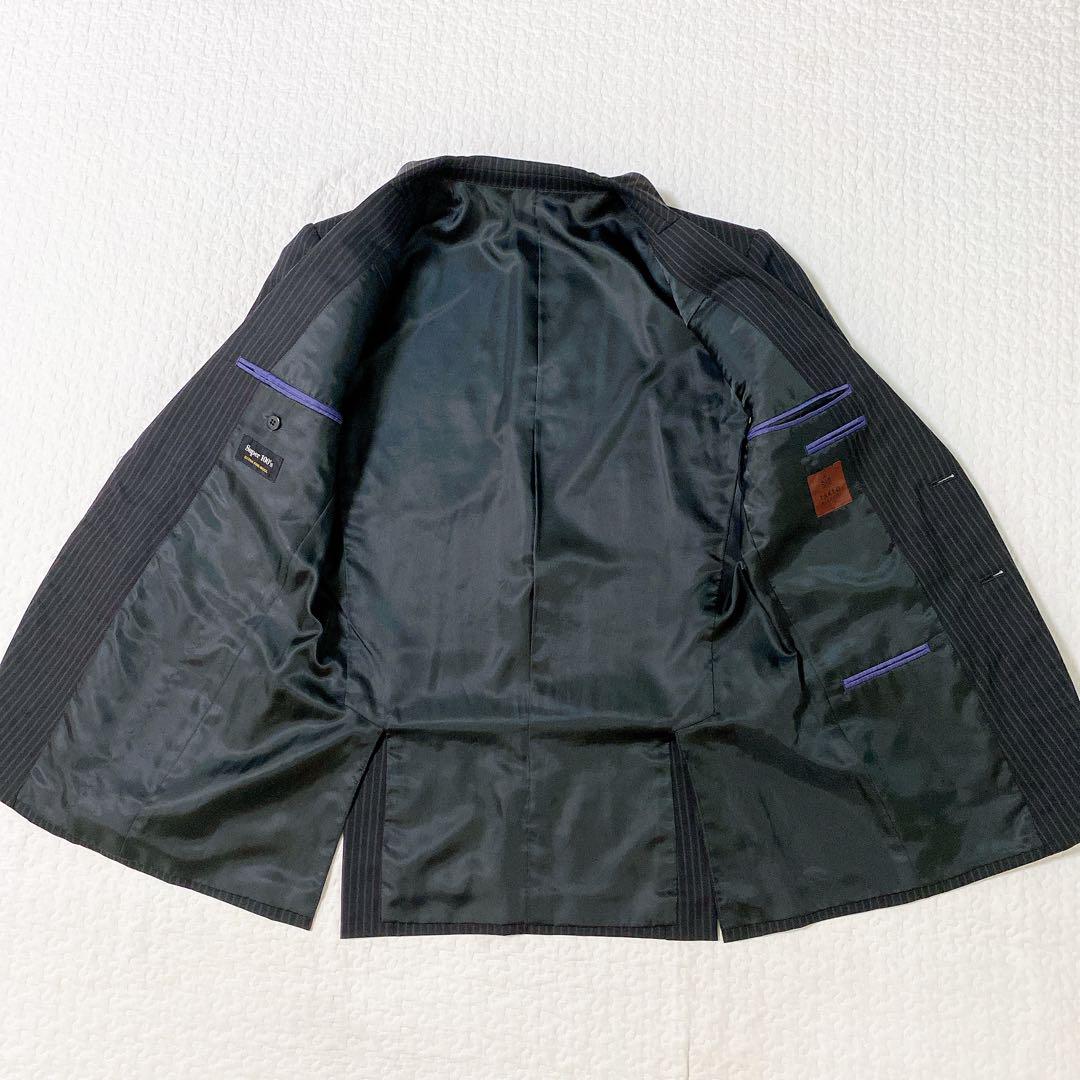 TAKEO KIKUCHI ストライプ ビジネススーツ 4(XL)　セットアップ