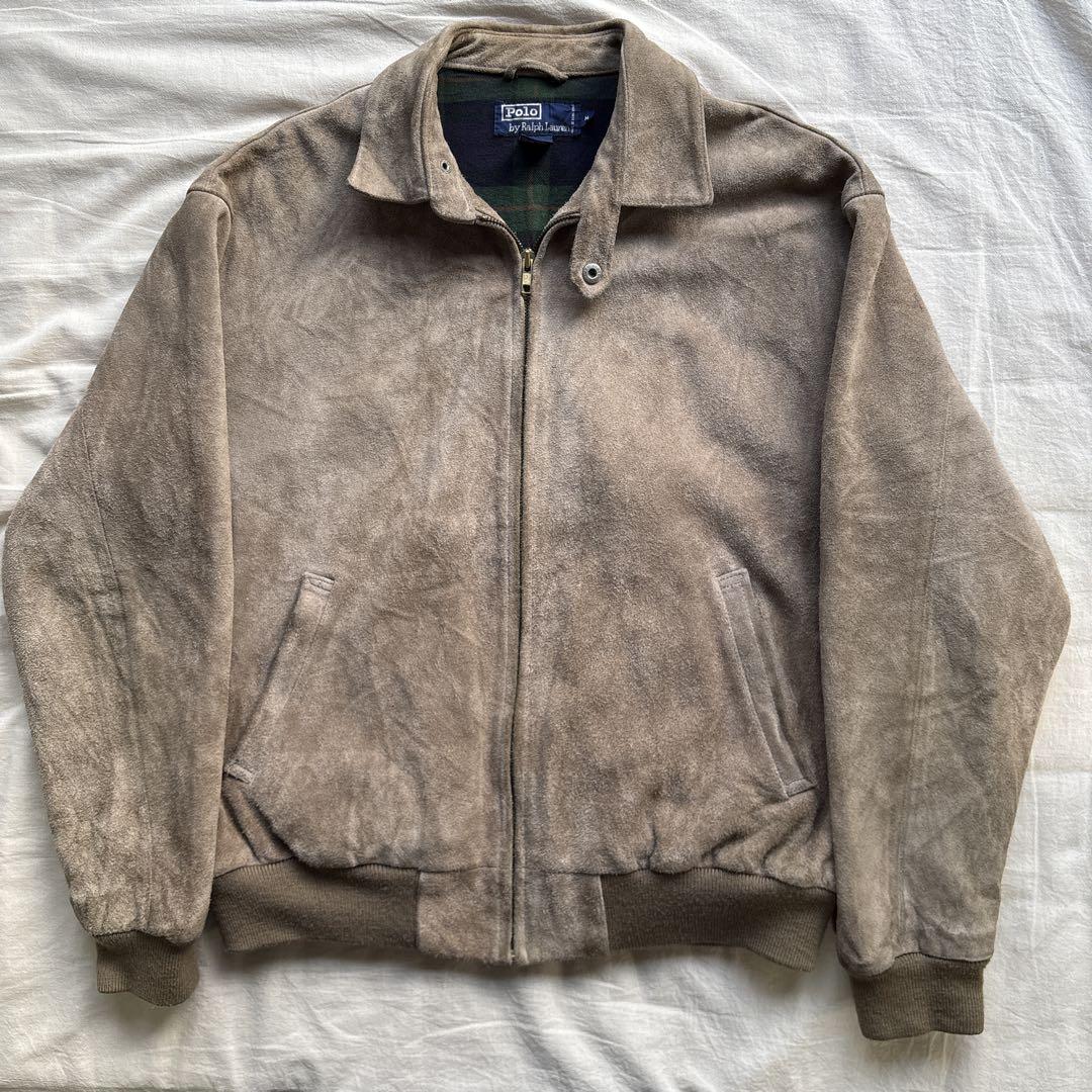 【90s】Ralph Lauren スウェード レザージャケット