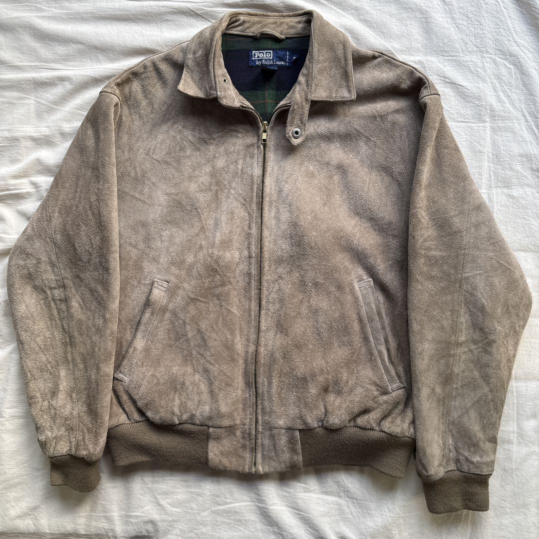 【90s】Ralph Lauren スウェード レザージャケット
