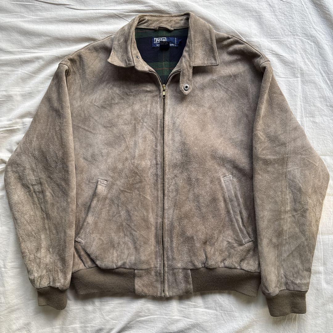 【90s】Ralph Lauren スウェード レザージャケット