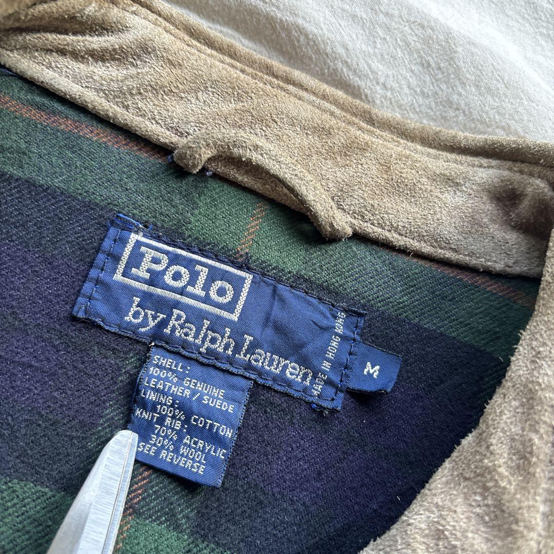 【90s】Ralph Lauren スウェード レザージャケット