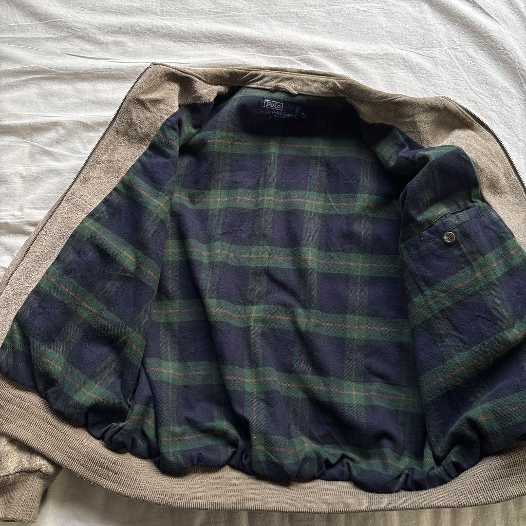 【90s】Ralph Lauren スウェード レザージャケット