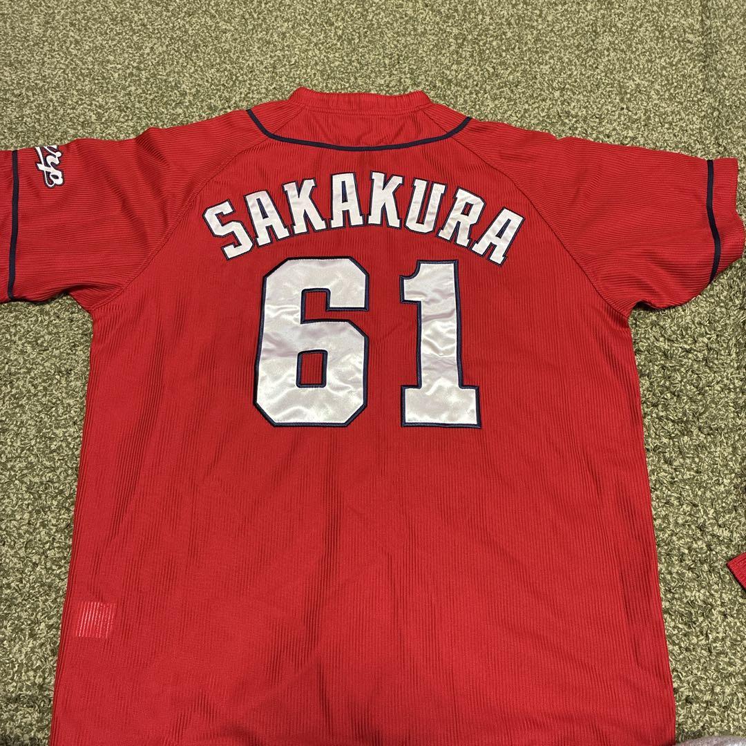 広島カープ ハイクオリティユニフォーム 坂倉選手　♯61 Lサイズ