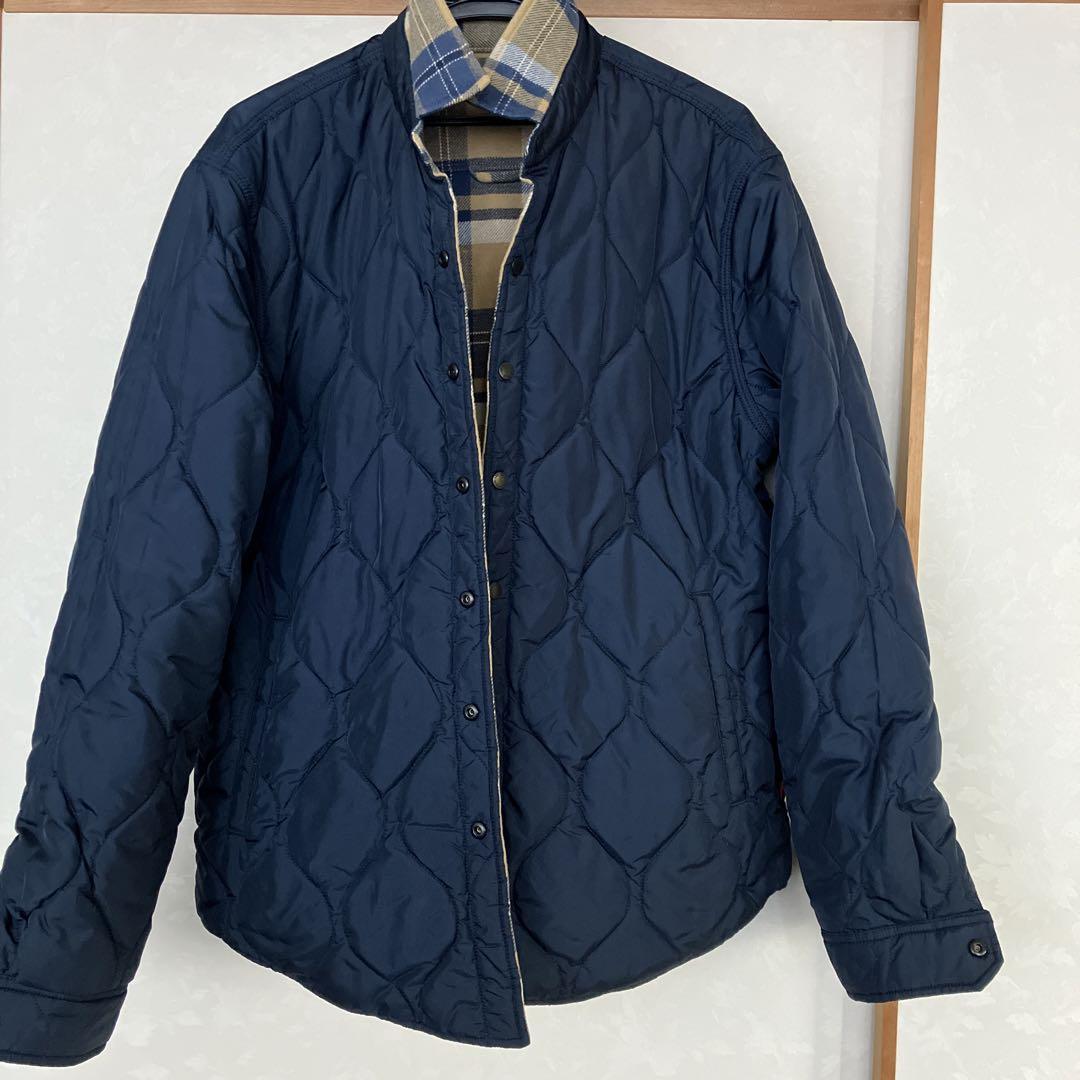 リーバイス　リバーシブルジャケット　メンズ　ネイビー✖️チェック