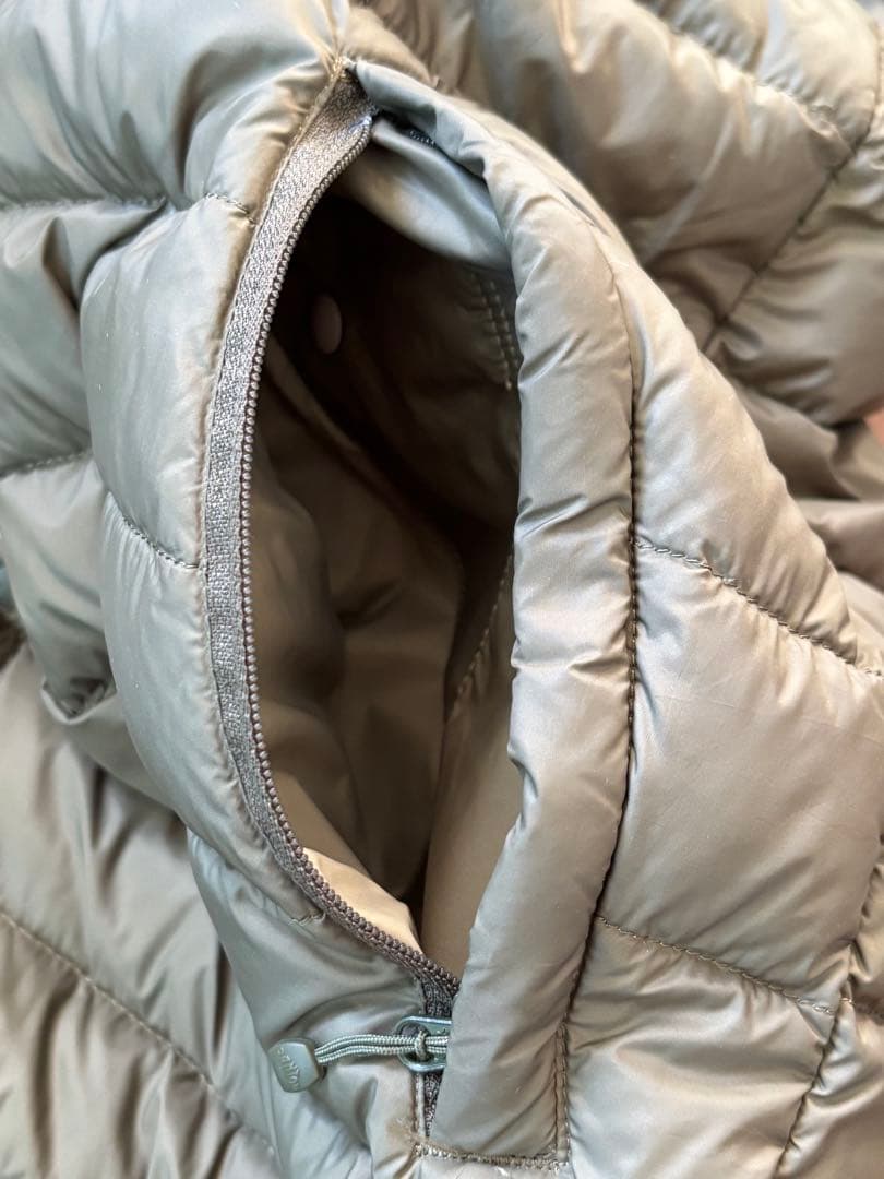 ダントン DANTON ロングライトダウン インナーダウン オリーブS 34 ダントン DANTON ロングライトダウン インナーダウン オリーブS 34