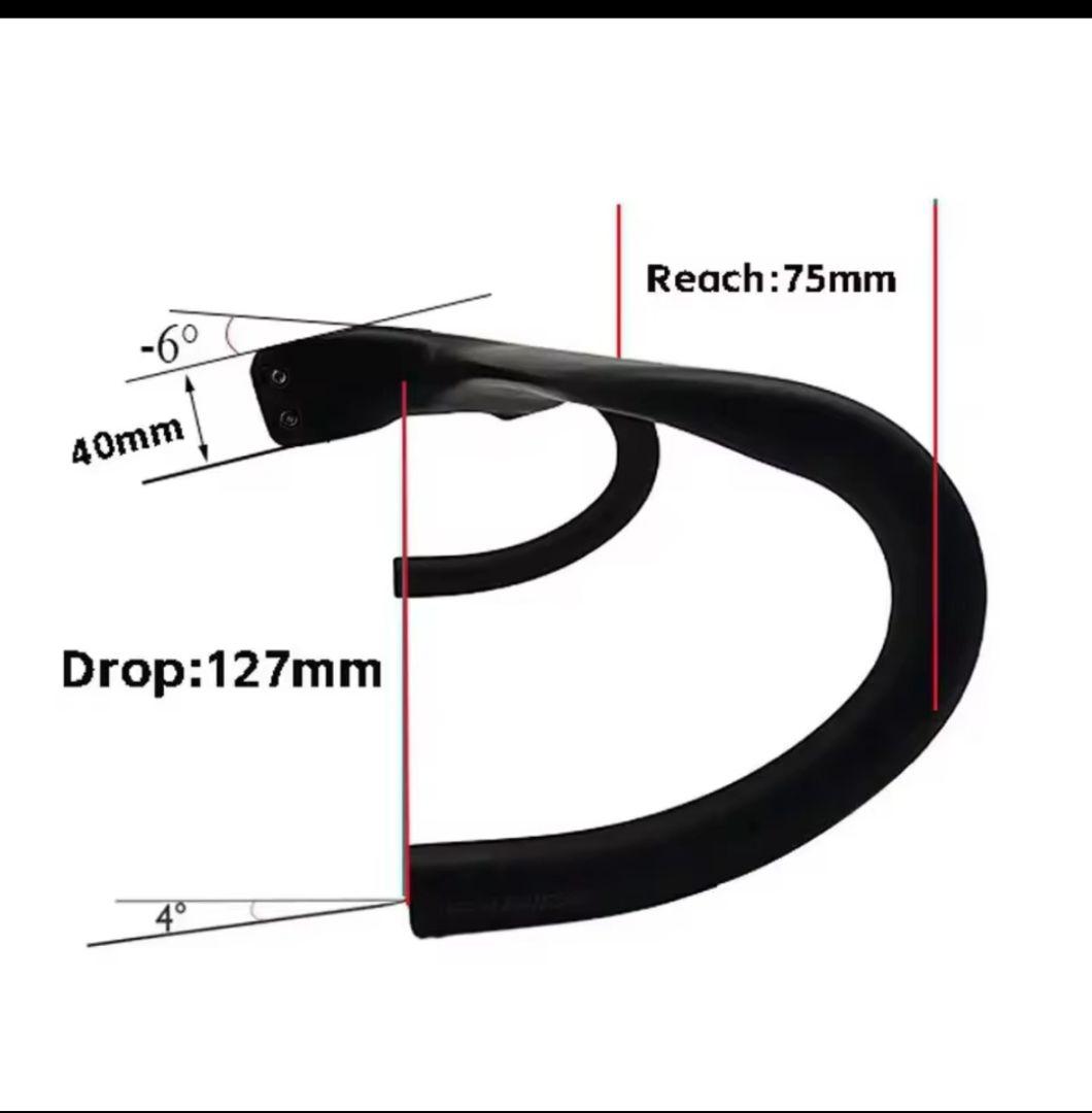 一体型フルカーボンハンドル 420