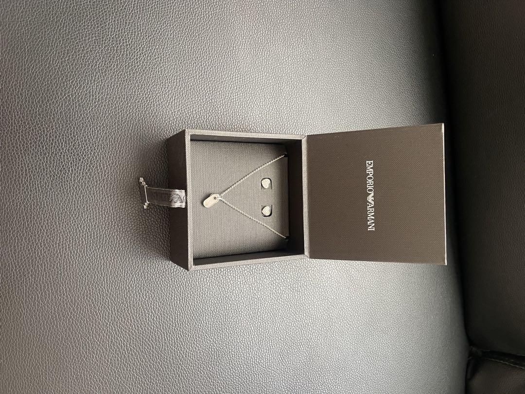 EMPORIO ARMANI ネックレスとイヤリングセット