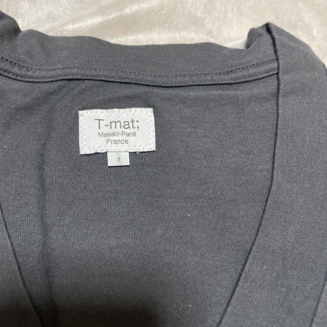 T-mat 4枚半袖セット　Vネック
