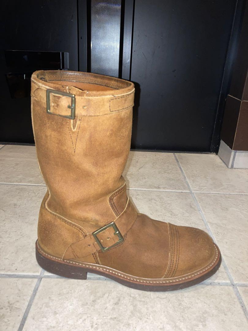 激レア廃盤RED WING8123アイアンスミス US9D スエードエンジニア