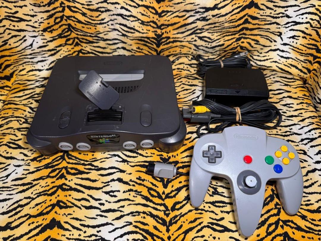 【動作確認】【ゲーム出来ます】 NINTENDO64　コントローラー　一式セット