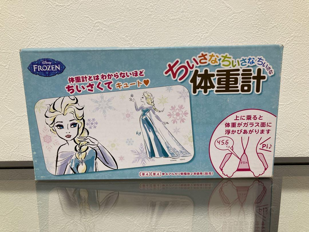 【新品未開封】アナと雪の女王ちいさなちいさな体重計