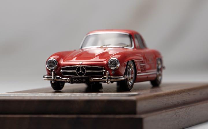 1 64 SCM MY64 Classic 1954 300SL W198 赤