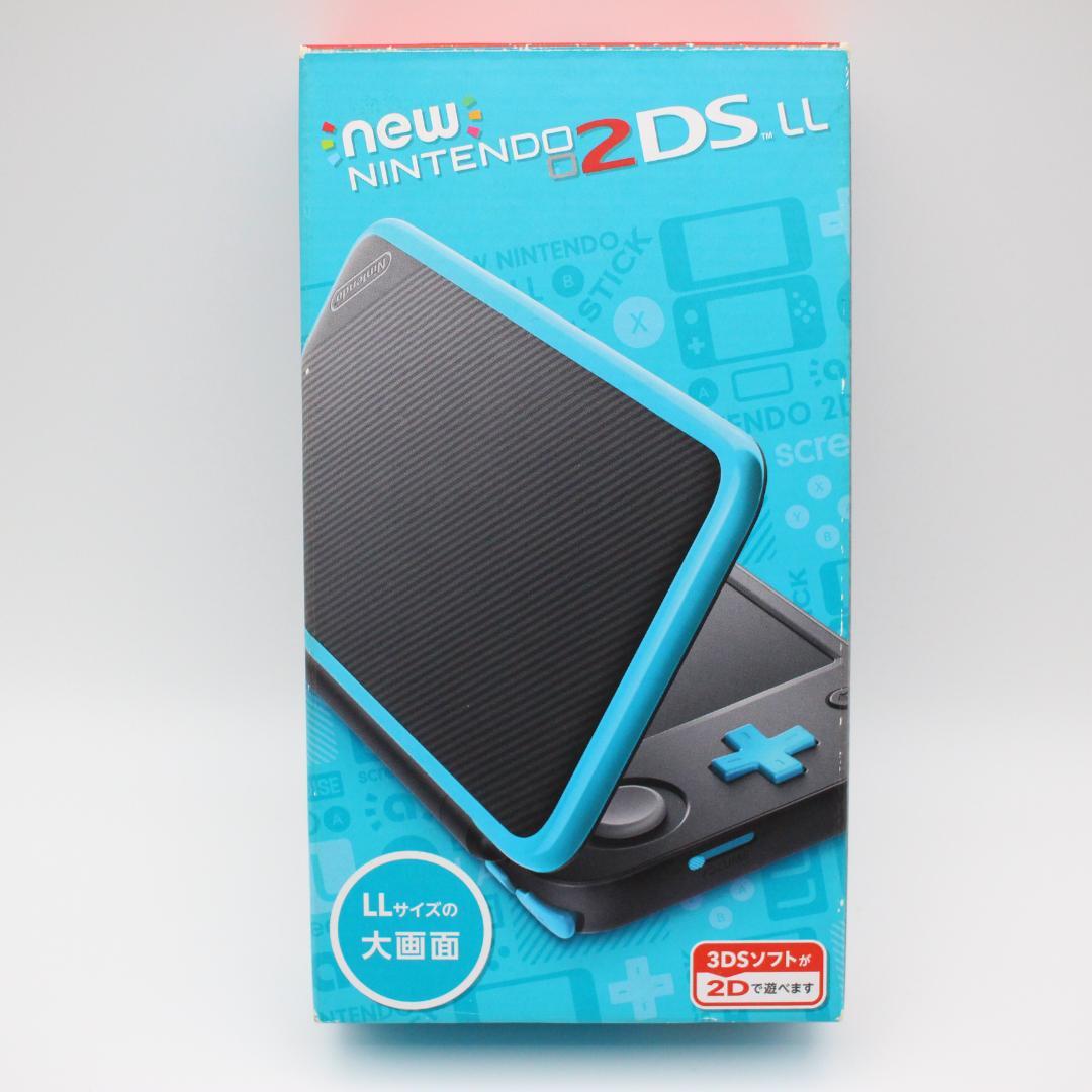 Newニンテンドー2DS LL ブラック×ターコイズ 21595