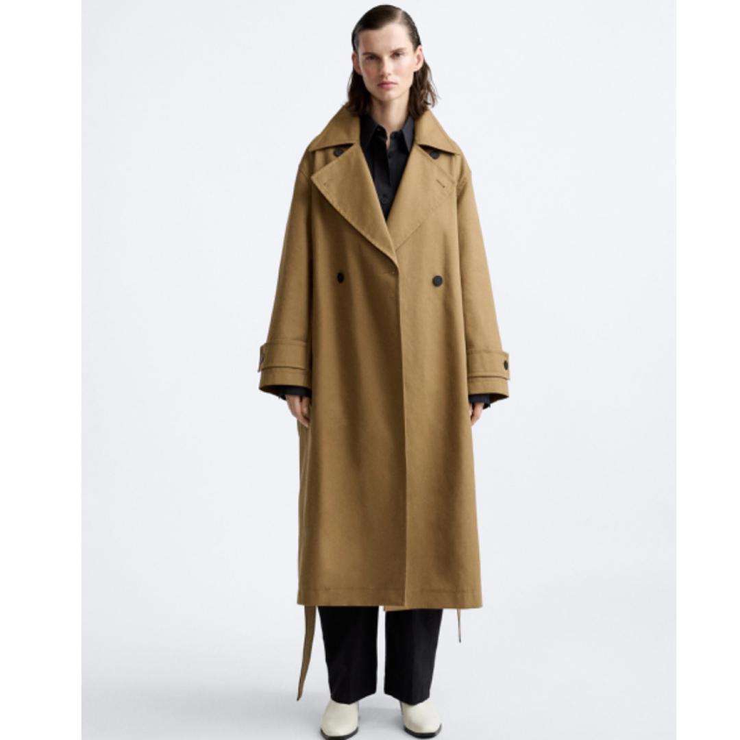 STUDIO NICHOLSON×ZARA オーバーサイズトレンチコート - メルカリ