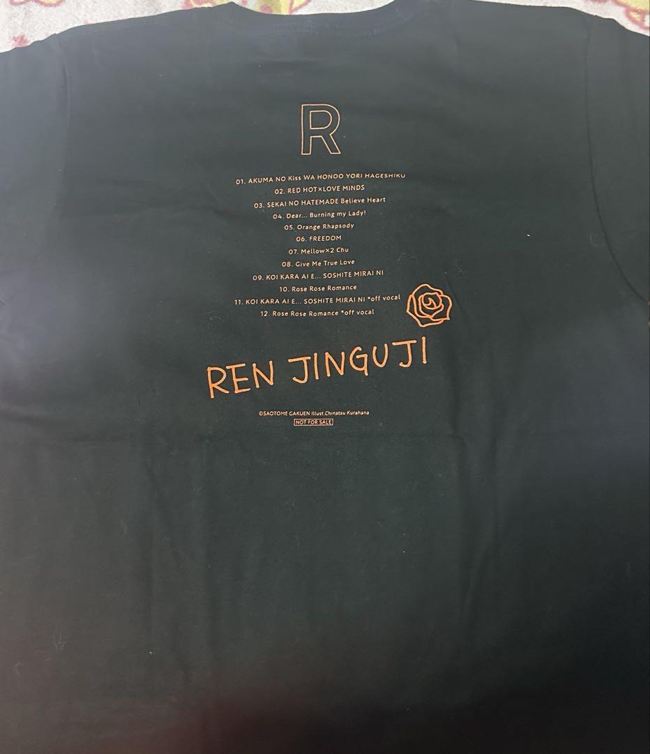 うたプリ 神宮寺レン 直筆サイン入り Tシャツ ソロアルバム