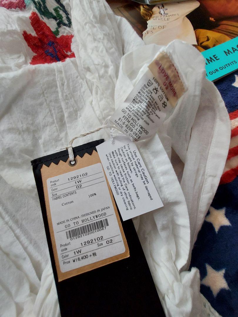 ♡新品・未使用♡ ゴートゥハリウッド アンティークローンブラウス 02size