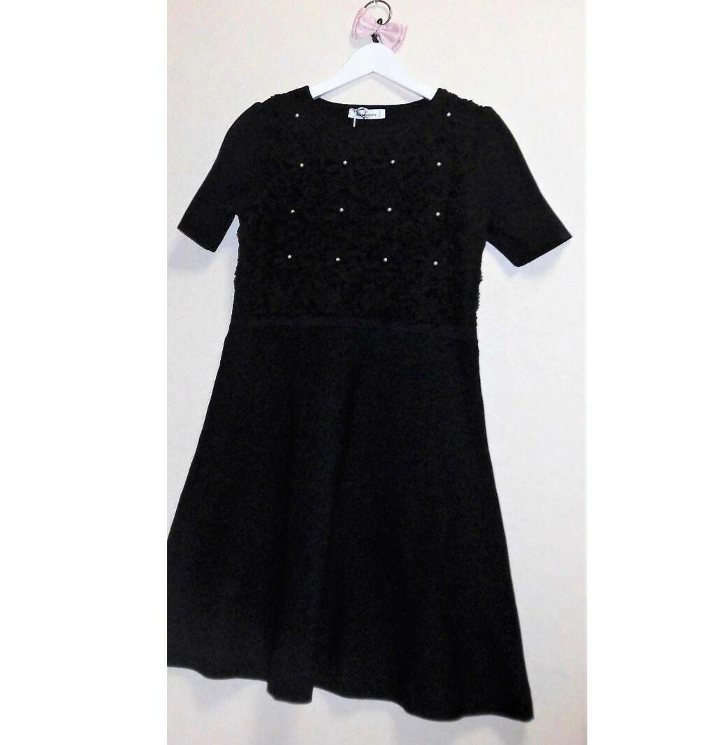 新品定価26719円 ギャラリービスコンティ パールニットワンピース黒M2掲載 新品定価26719円 ギャラリービスコンティ パールニットワンピース黒M2掲載