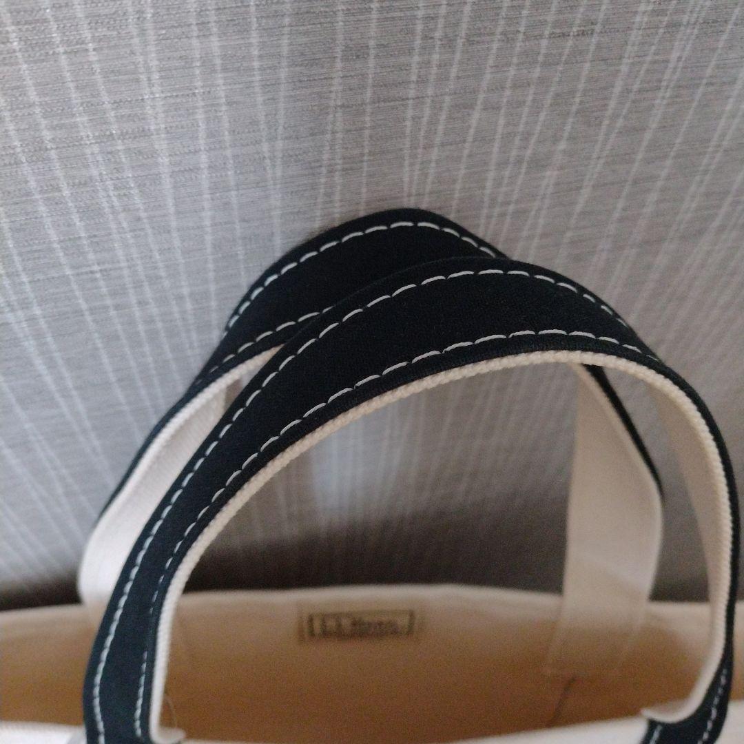 新品　L.L.Bean トート　ホワイト　ブラック トートバッグ