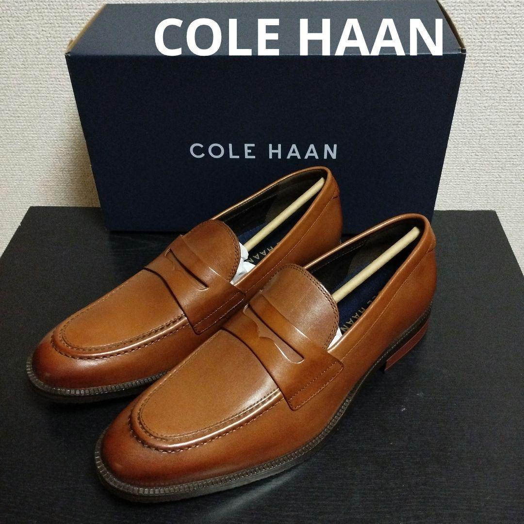 未使用 COLE HAAN 牛革 ローファー PENNY LOAFER