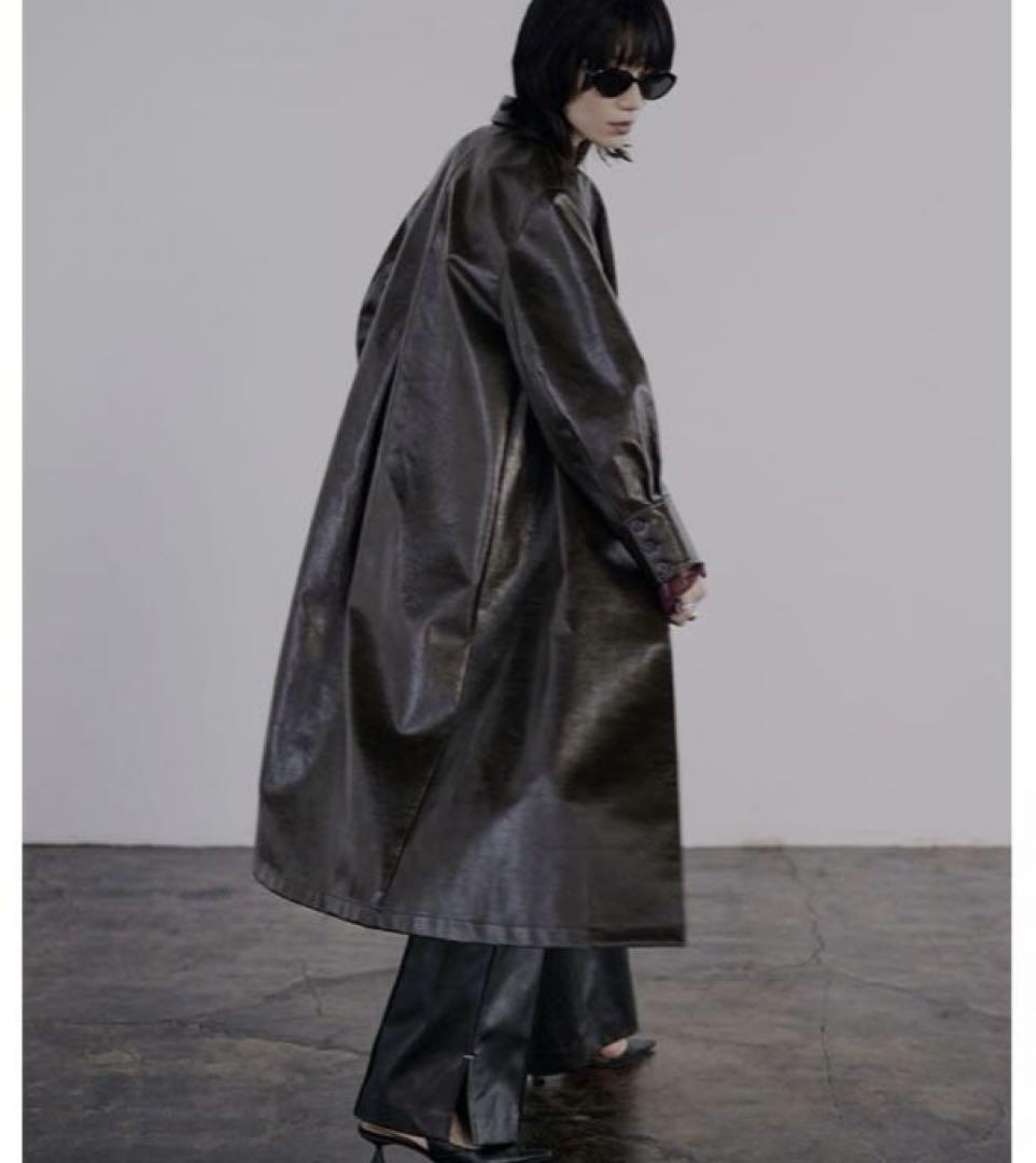 CRASH SYNTHETIC LEATHER COAT（その他アウター）｜Ameri