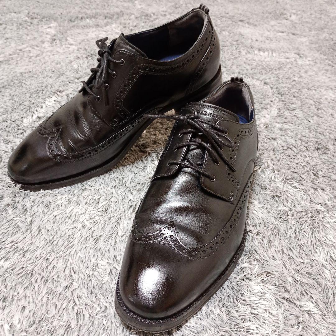 COLE HAAN ジェファーソン ウイングチップ ブラック　コールハーン