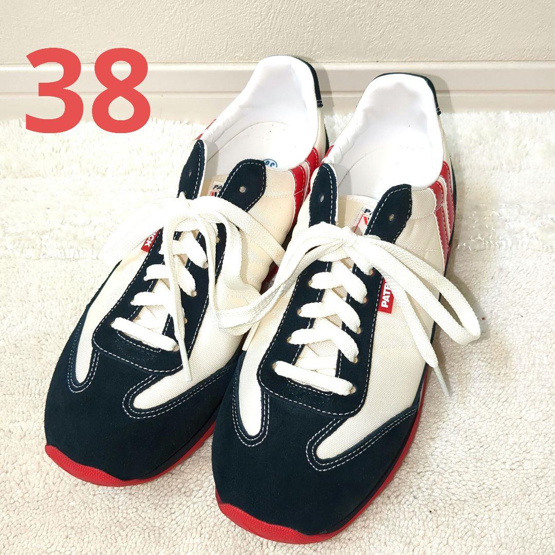 肌触りがいい PATRICK 24cm MARATHON 38 パトリック【極美品】 靴