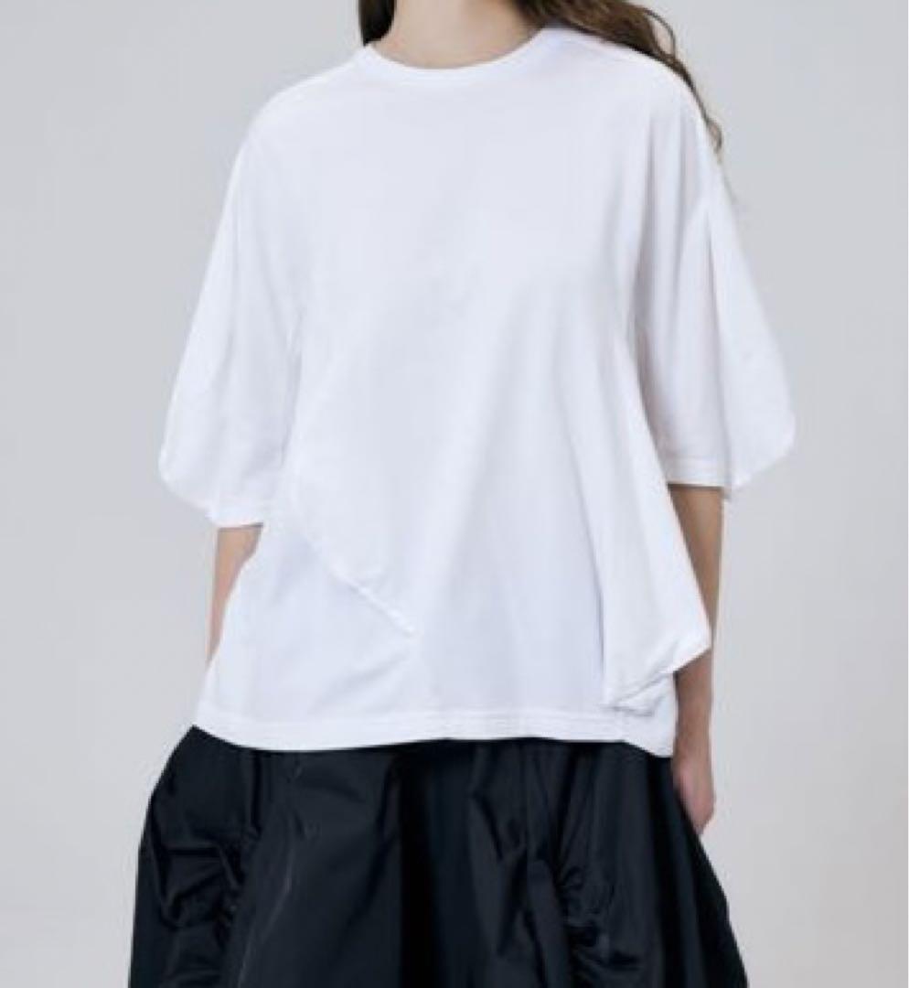 【ENFOLD】SCALLOPED T-SHIRT