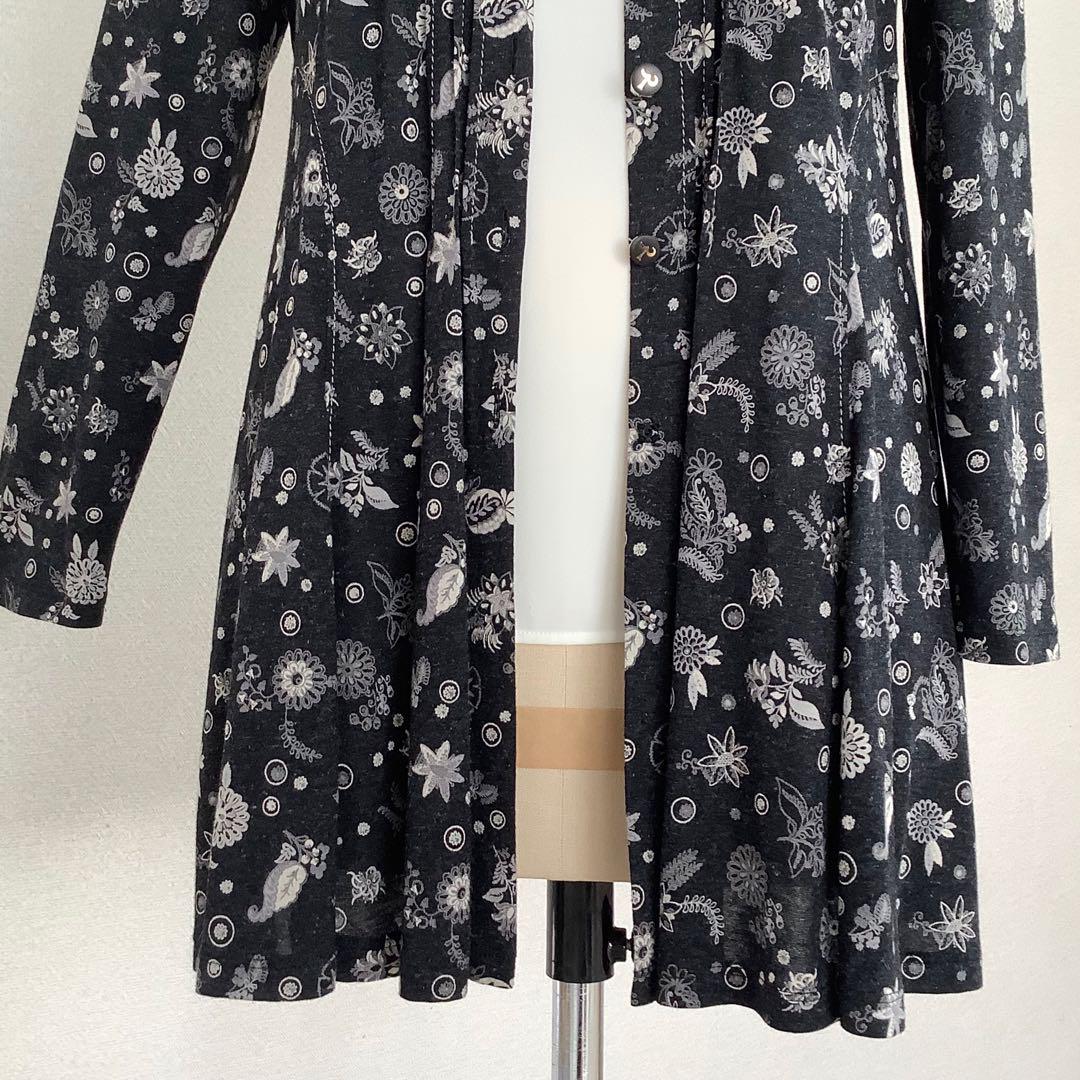 import Rossa/チュニック】レース 立ち襟 フリル (美品